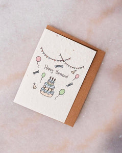 Happy Birthday Decorations Card