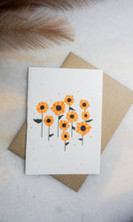 Load image into Gallery viewer, Sunflowers Seed Card
