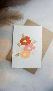 Flowers Seed Card